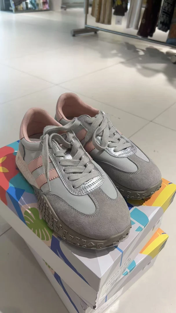 唐琪女装【捡漏B6533-211】夏季潮流拼色休闲系带休闲鞋