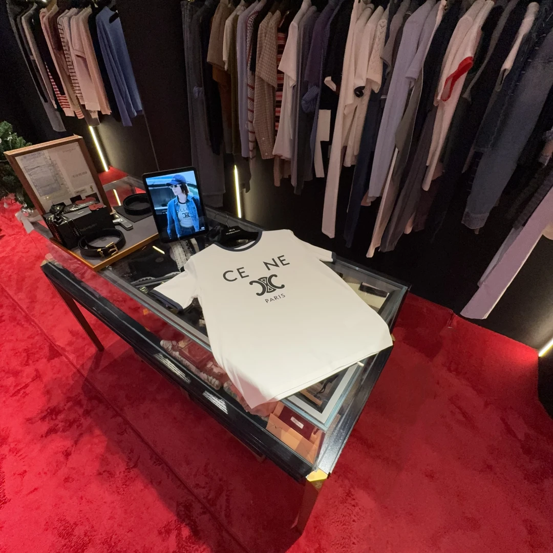 ❉认准赫玛 SS25 凯旋门经典字母印花春夏T恤#1314上新