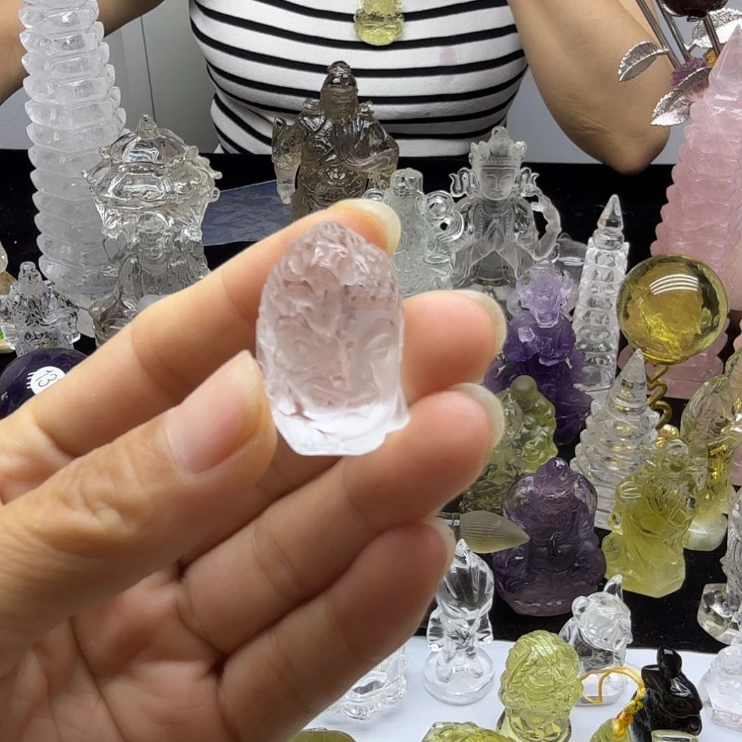 水晶珠宝半成品未镶嵌