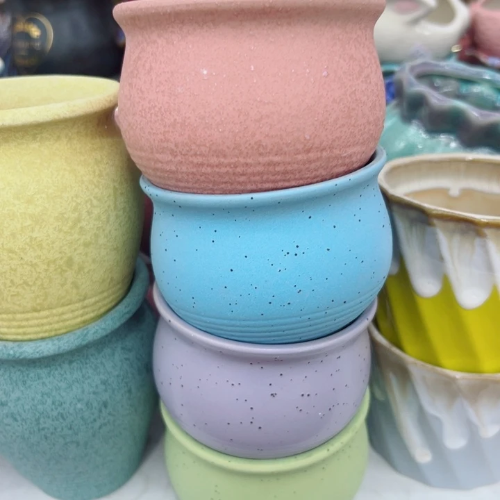 有孔，满10元发货多肉陶瓷花盆