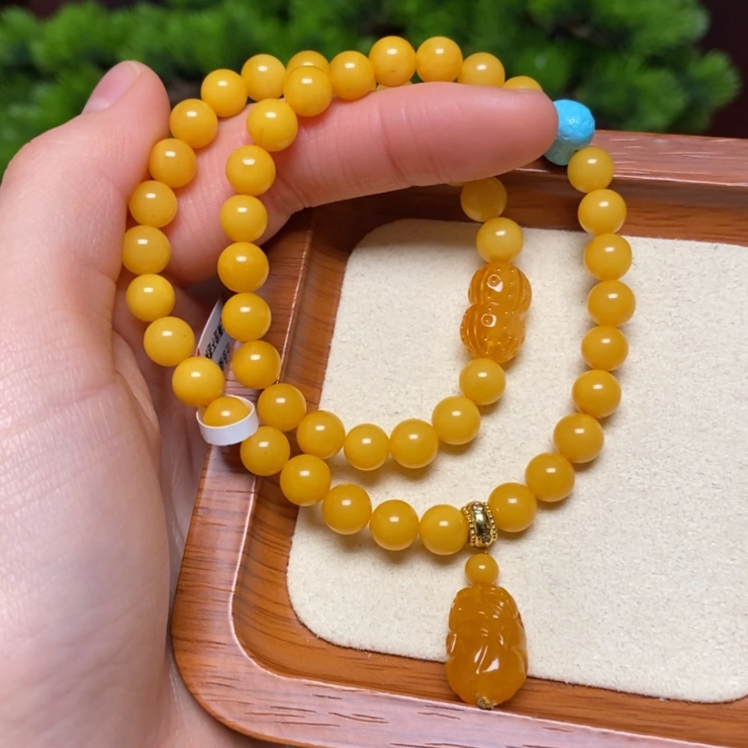 【闪购商品】手链蜜蜡未镶嵌手串