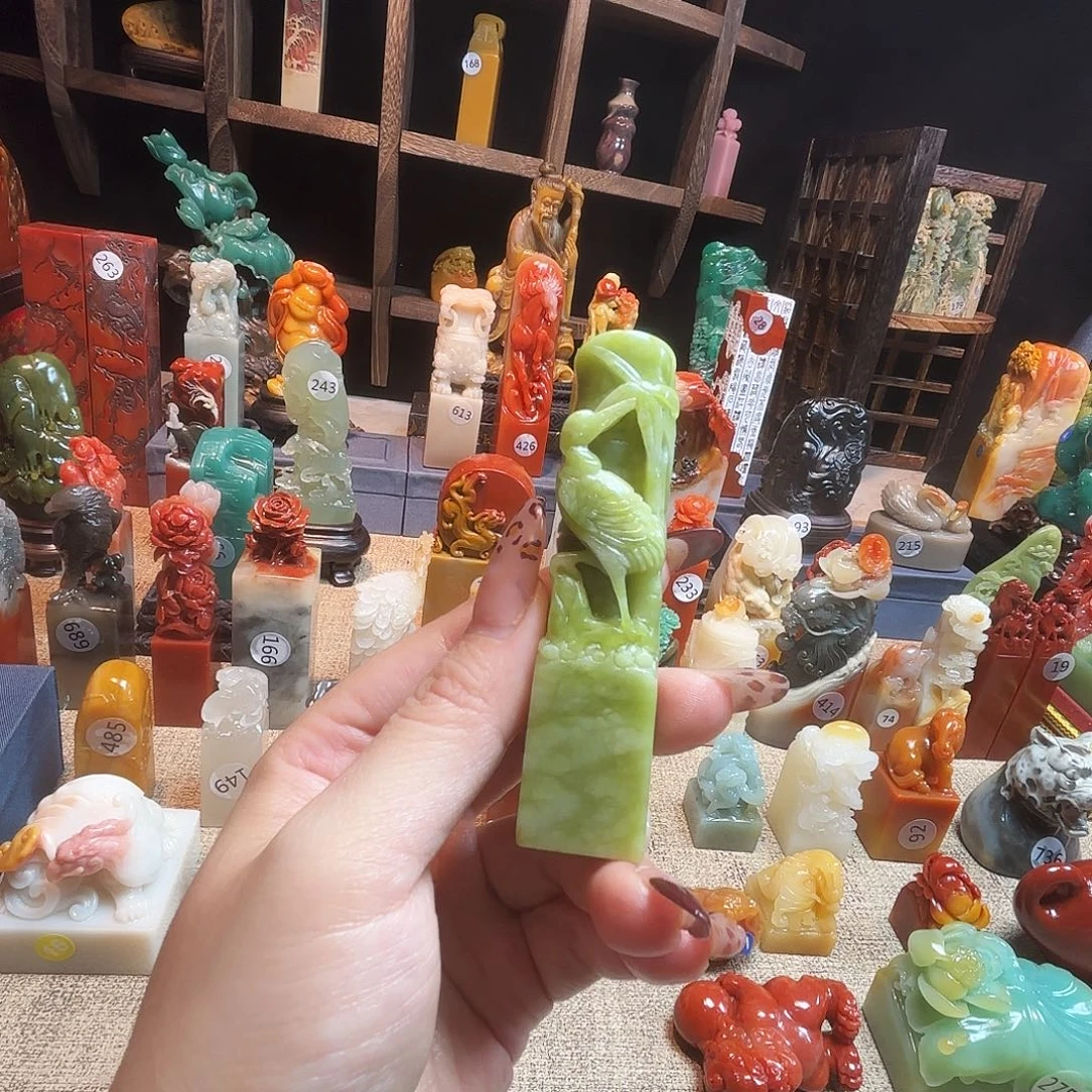 印石寿山石寿山石雕刻