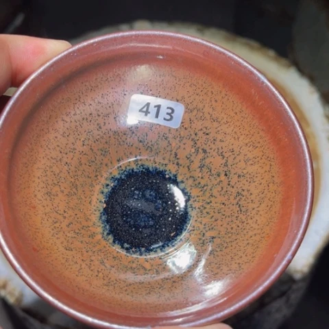 茶盏原矿原釉柴烧建盏