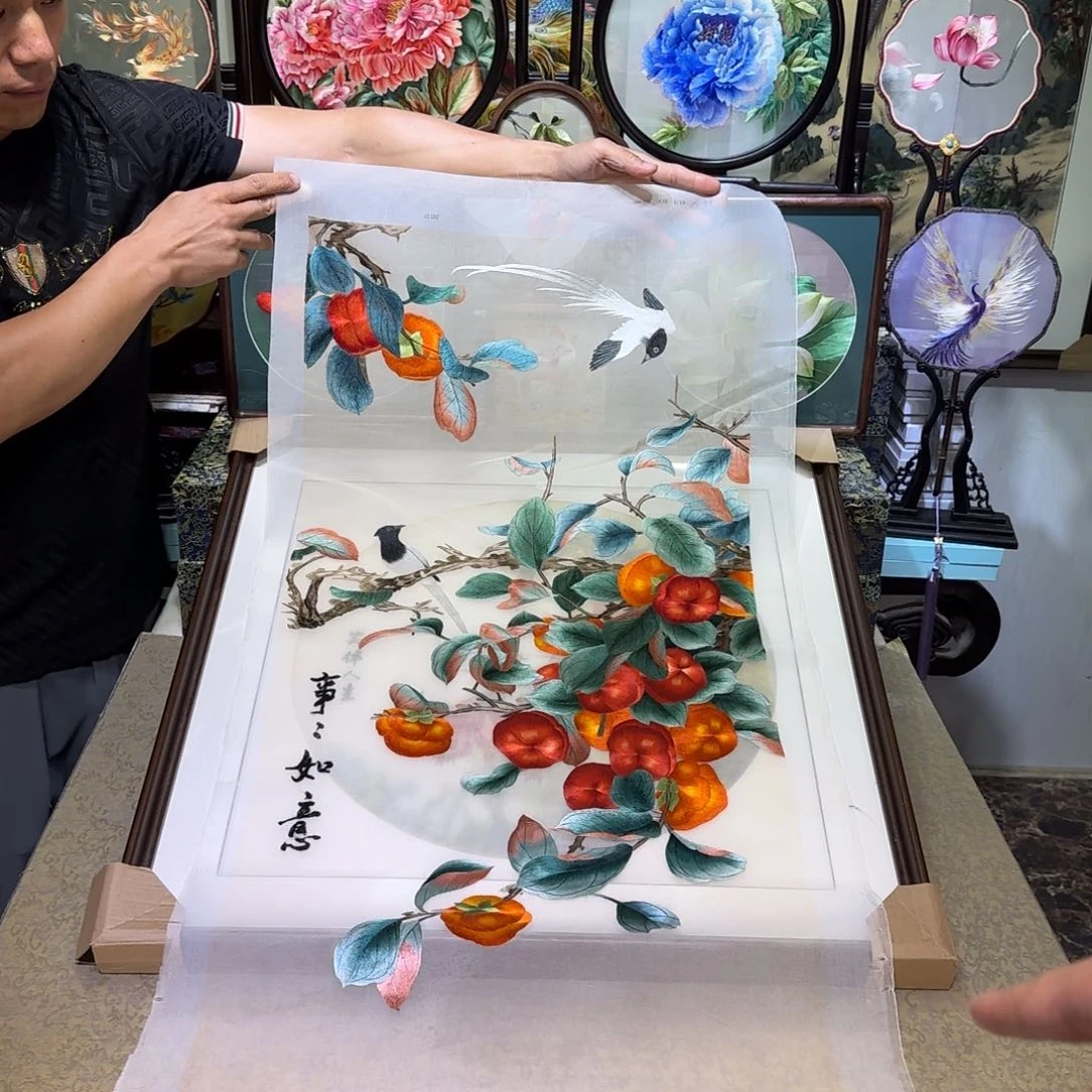 刺绣刺绣工艺精湛独特