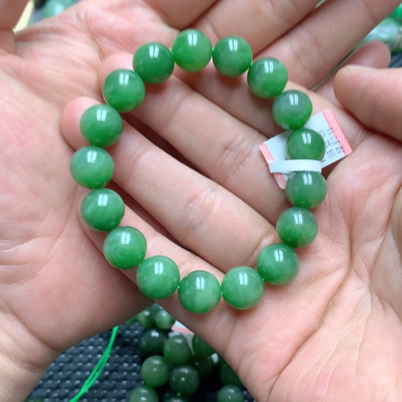 【闪购商品】和田玉（碧玉）手链未镶嵌欣**蓉