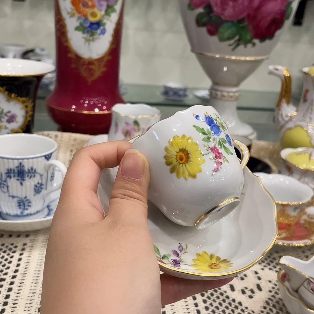 摆件中古一等摩卡杯