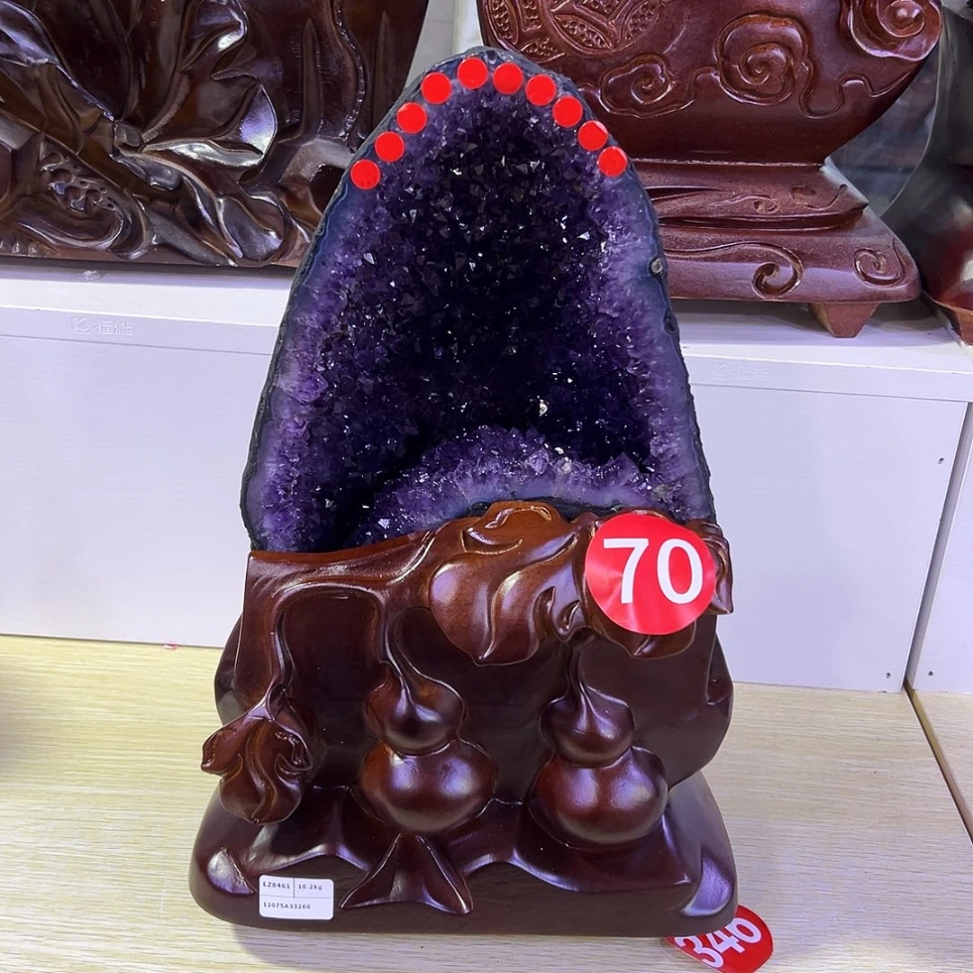 未镶嵌紫晶大型摆件（非配饰）