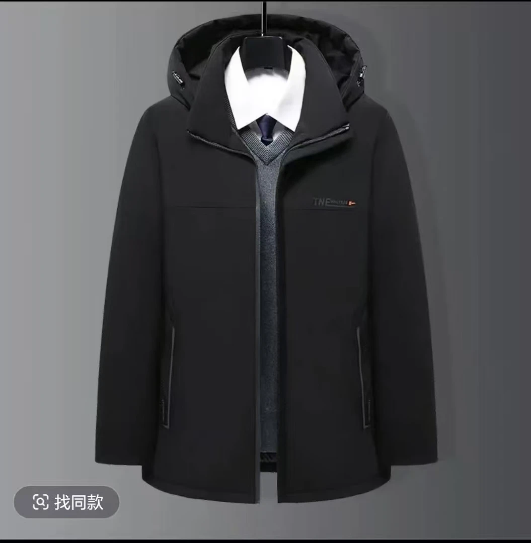 男士商务休闲派克棉服818-A433***