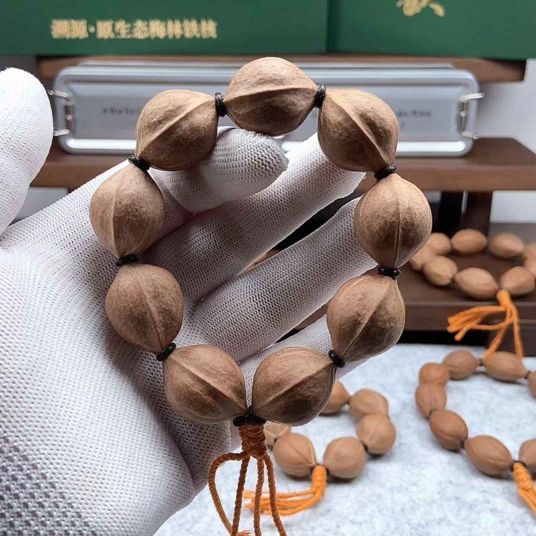 橄榄核手串2027三花短圆