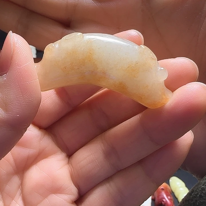 和田玉车挂未镶嵌