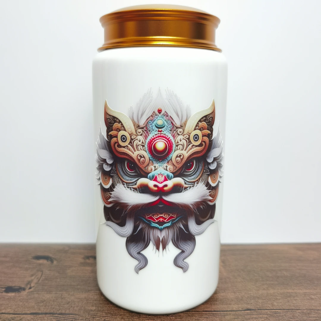 网红茶叶罐 手工制作茶叶罐 酒瓶改造茶叶罐 糖果罐