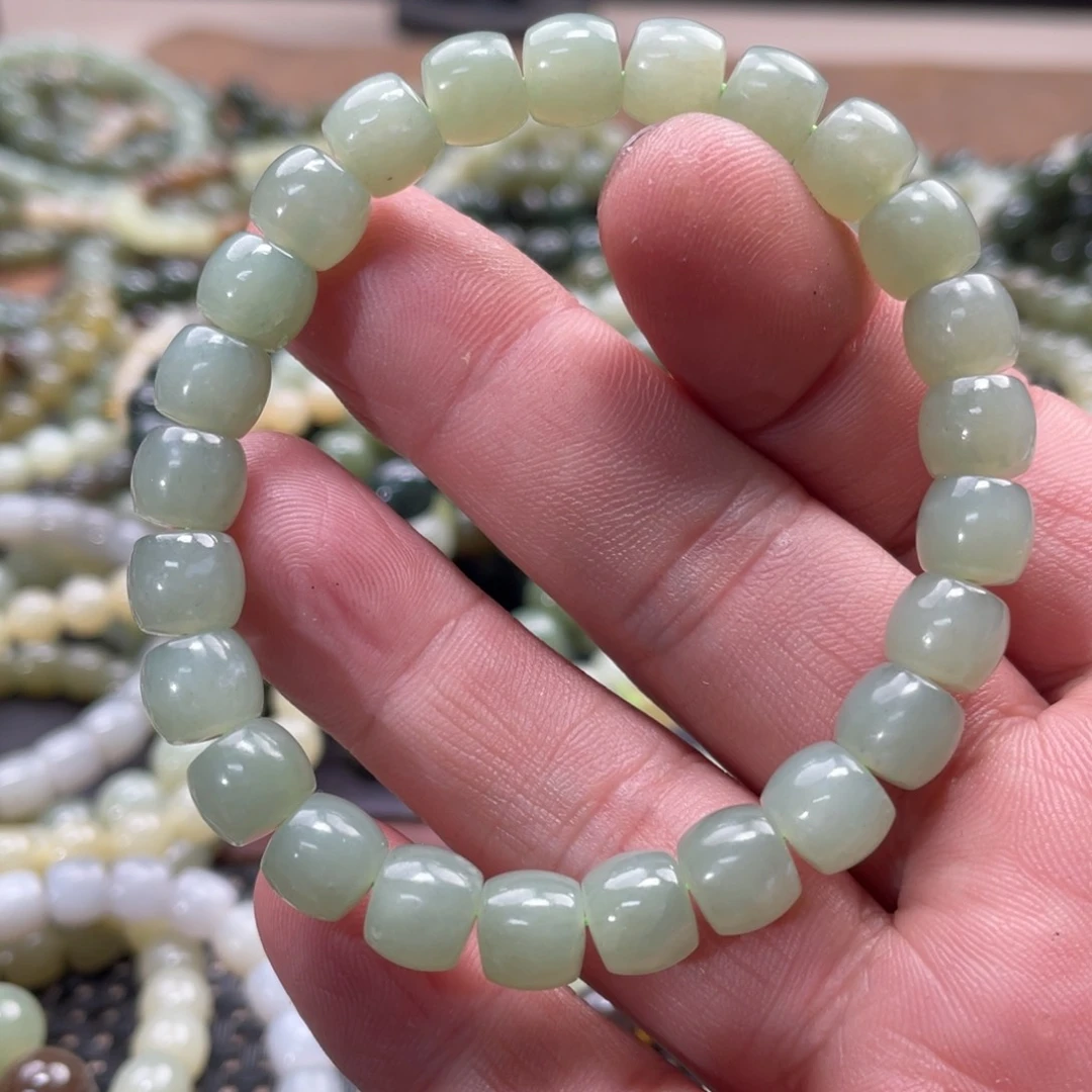 和田玉手链未镶嵌