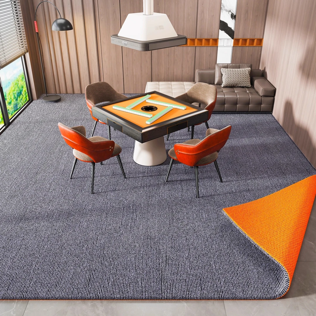 棋牌室麻将机隔音地毯免打理防火防烟头楼层减震降噪吸音静音地垫