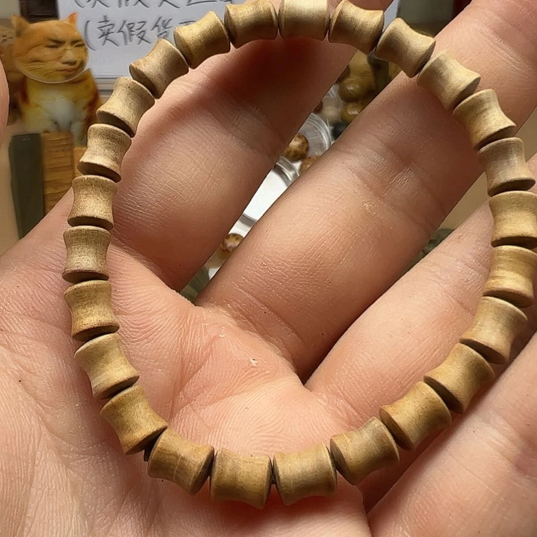 檀香木手串/手链6.7 竹节单圈