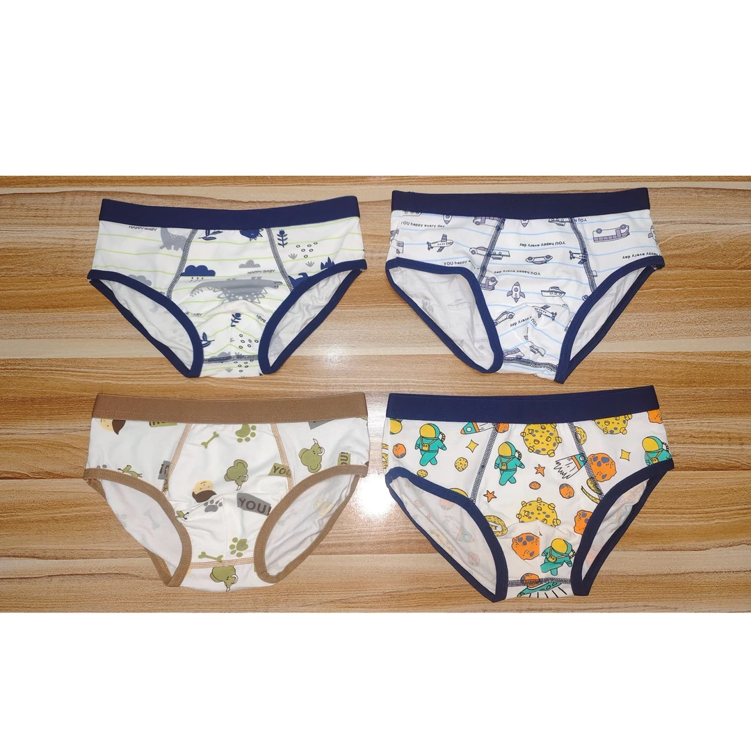 【15号男童】儿童大童小童学生婴儿宝宝三角透气卡通印花满印纯棉