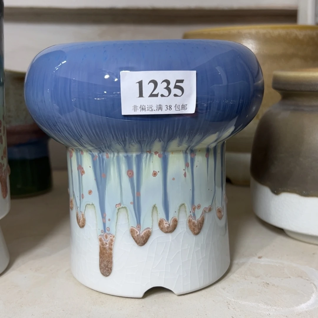 口11高15 手工花盆满30包邮