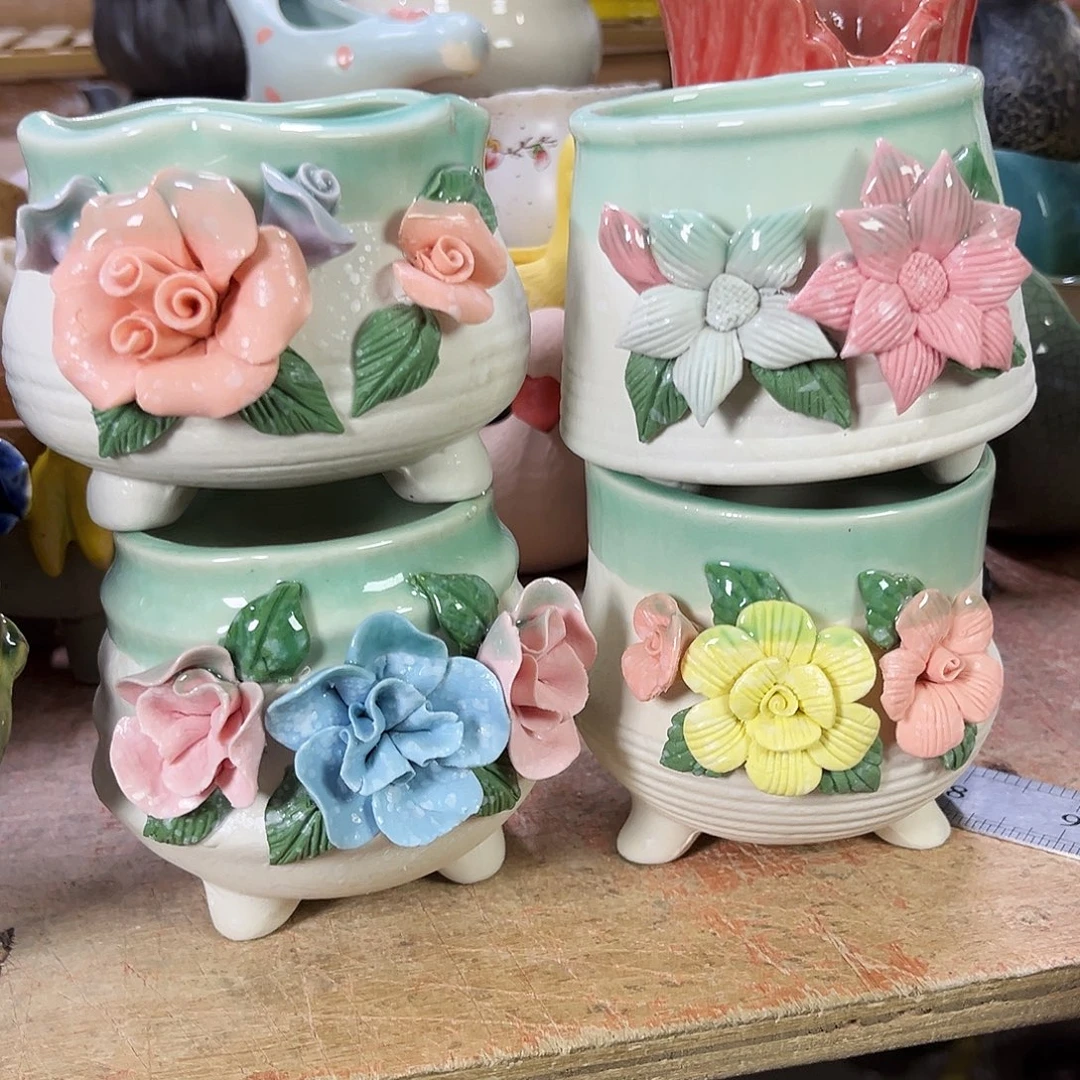 陶瓷花盆特价上新口7-9