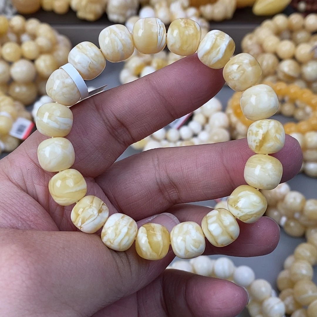 蜜蜡未镶嵌珠宝奇石12mm 20g