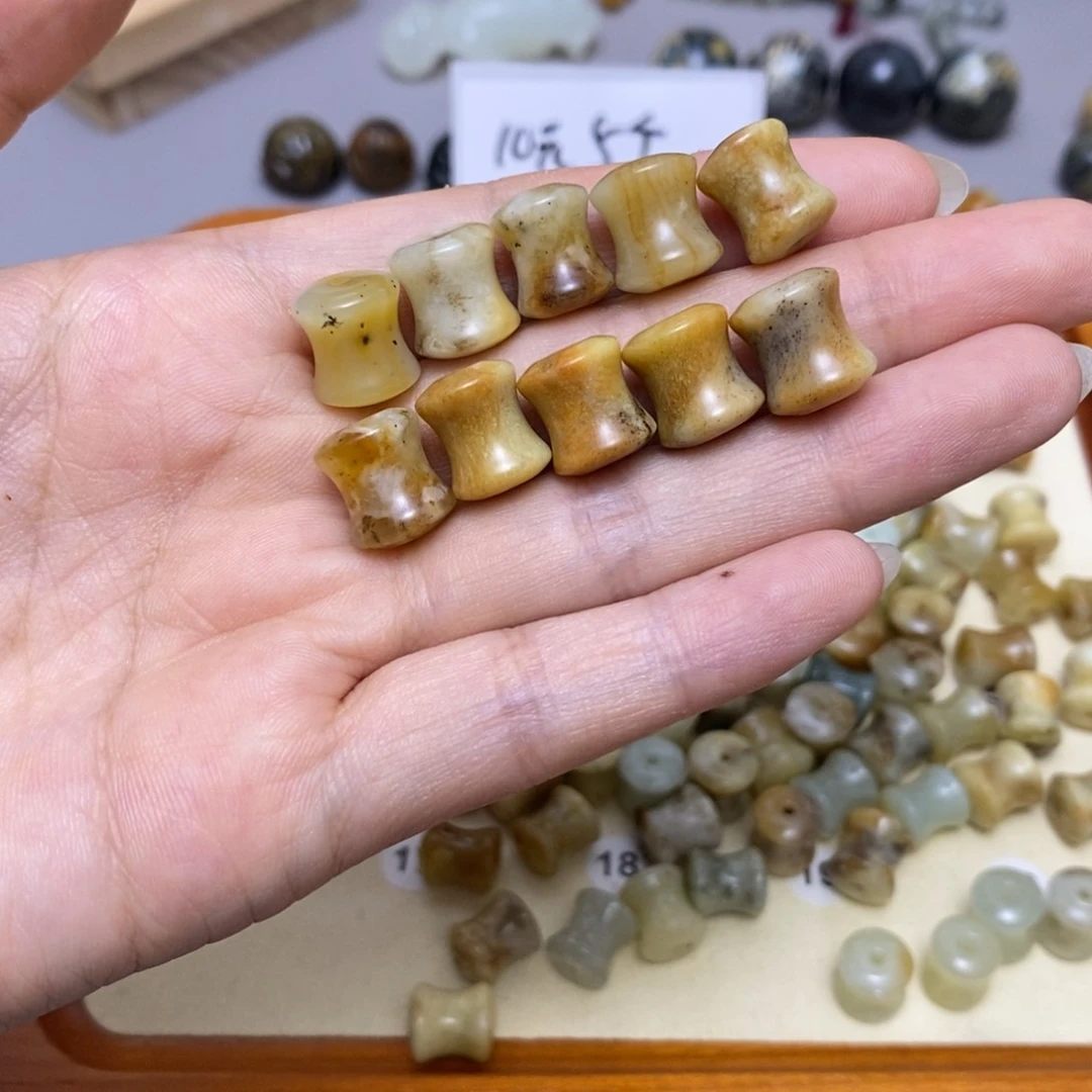 蛇纹石玉合金配饰0**0