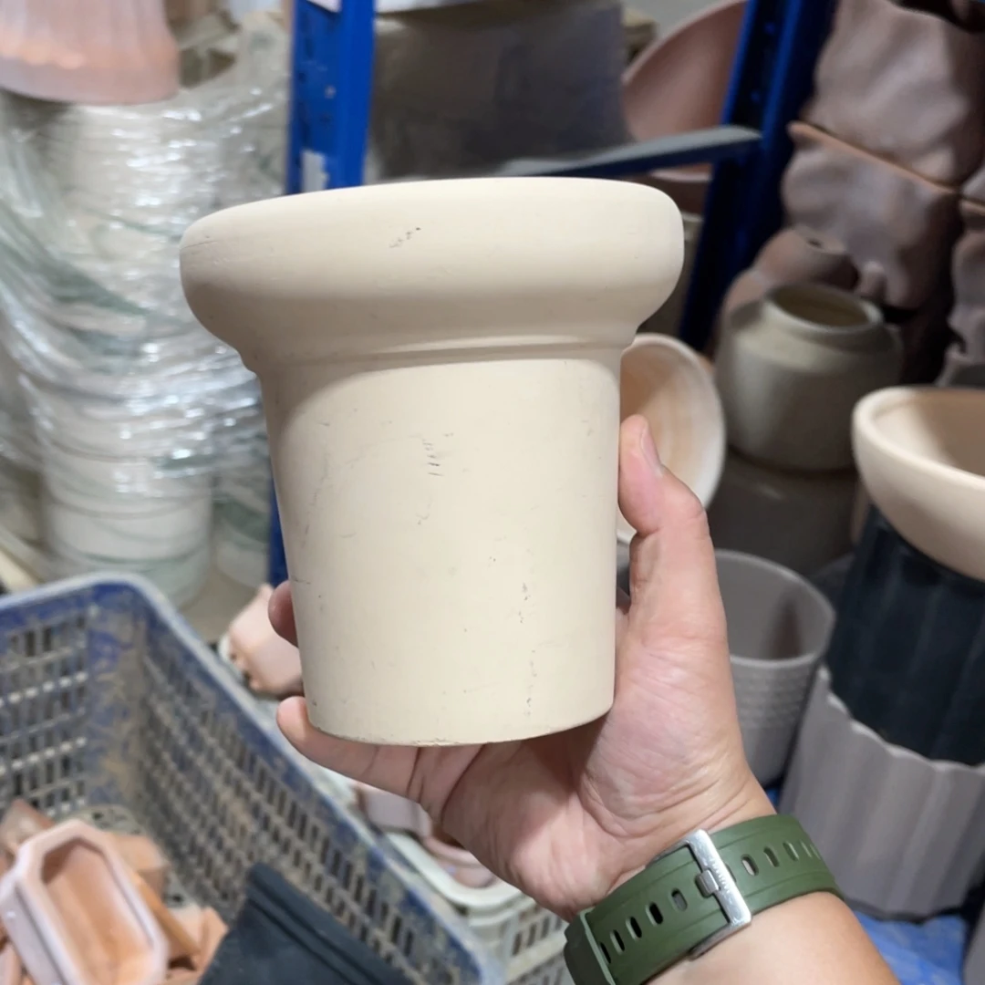 口13×13    奶茶色发一盆一托