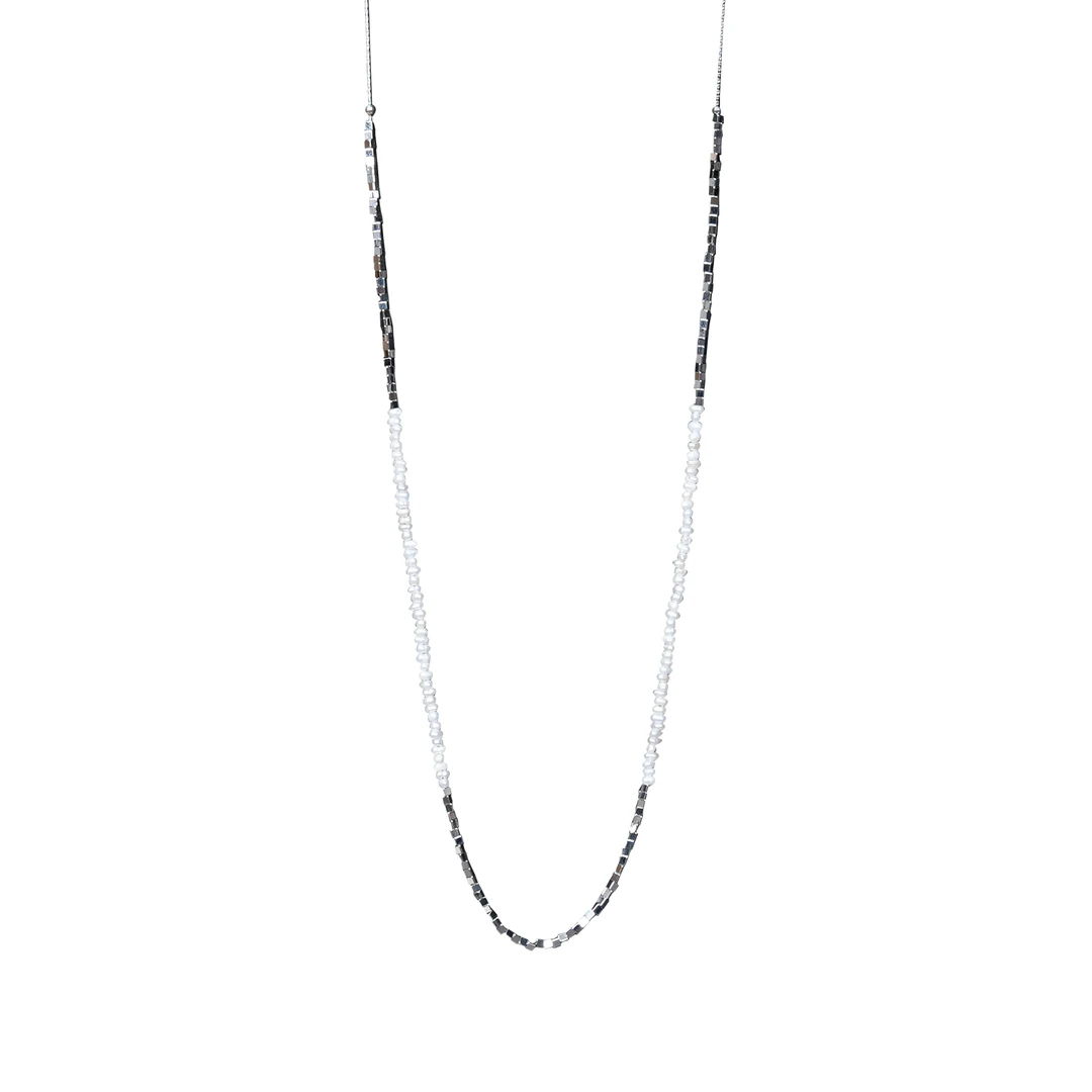 合金项链 【彤姐原创】气质轻奢时尚百搭法式「碎银几两」项链SP007