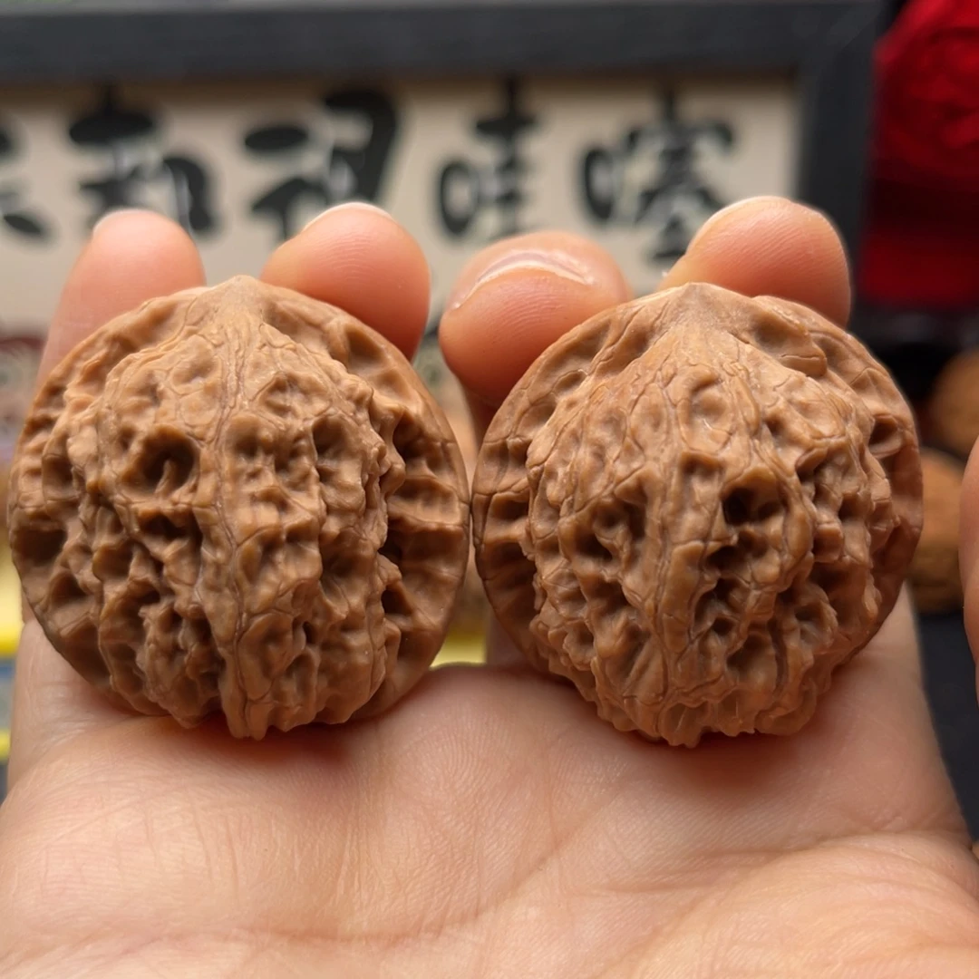 文玩核桃吊坠37野生石子磨