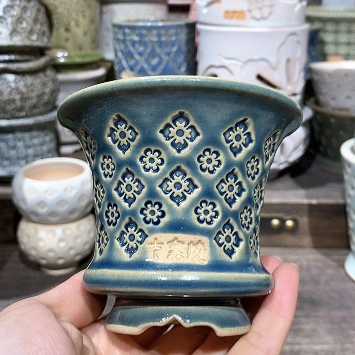 七里烧陶瓷02-15-182内口9