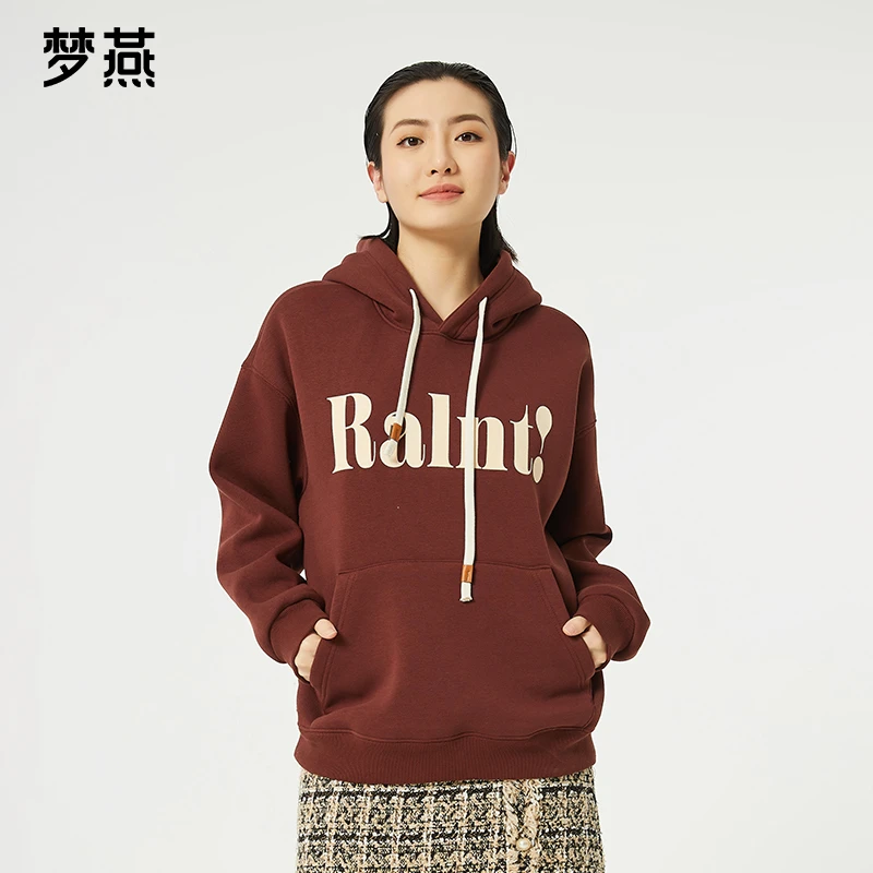 梦燕【内购会】秋冬女时尚百搭气质大方宽松休闲舒适卫衣CC16B3003