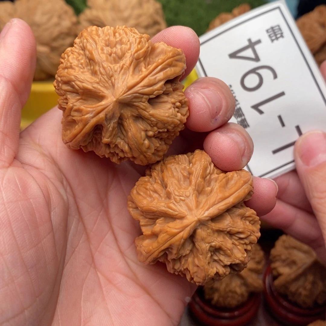 文玩核桃把件粗筋40…..