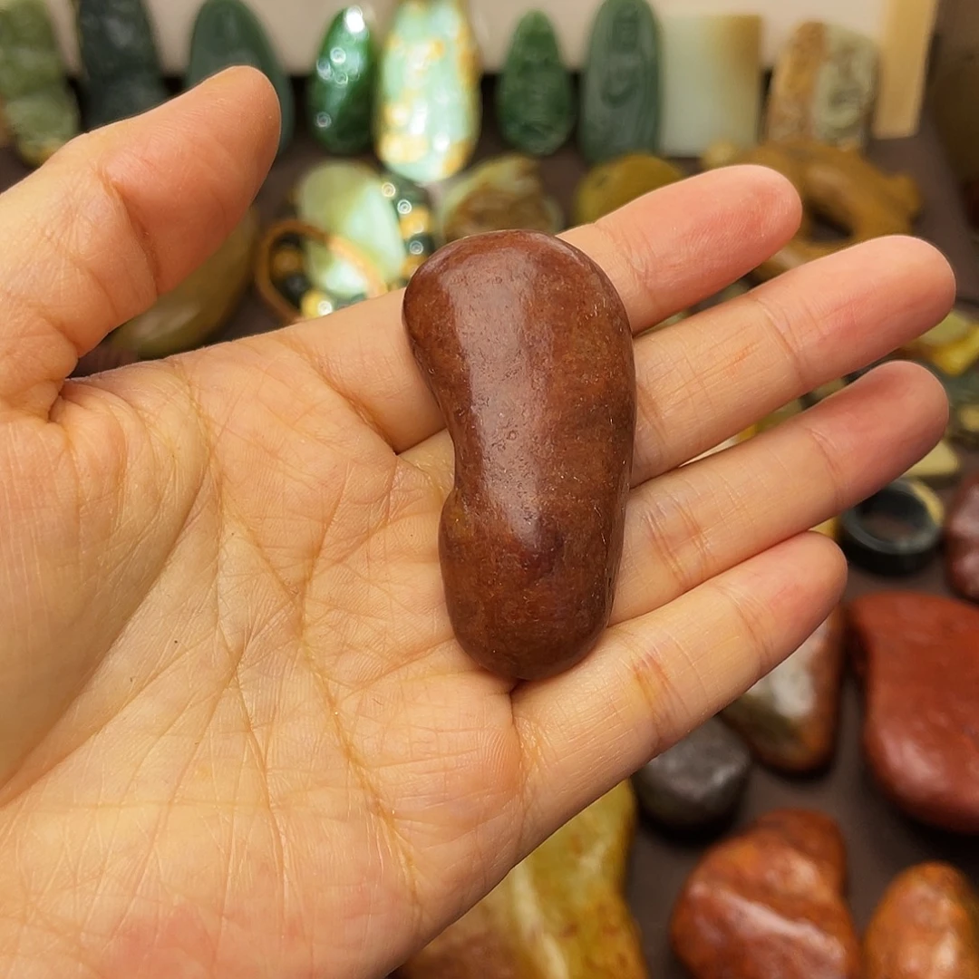 岫岩河磨玉（透闪石质玉）未镶嵌颈饰