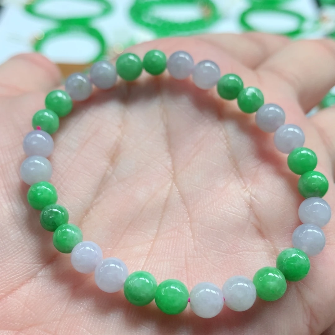 未镶嵌手链翡翠翡翠