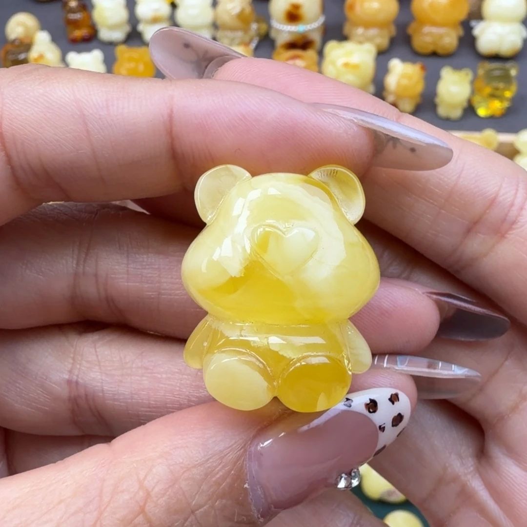 琥珀未镶嵌裸石蜜蜡