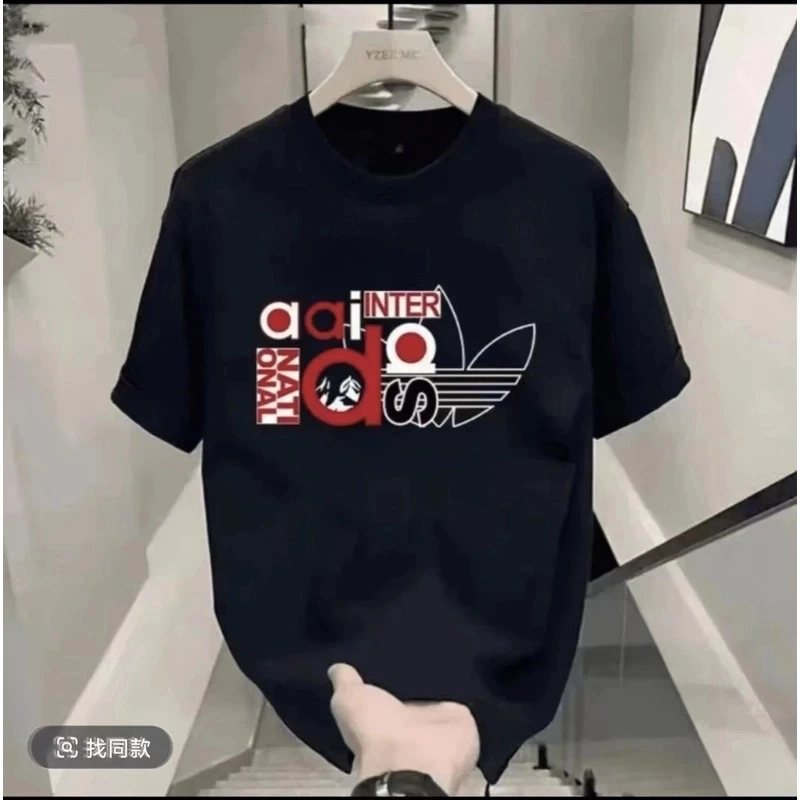 2【一折粉丝福利】夏季男女同款百搭时尚潮牌短袖T恤