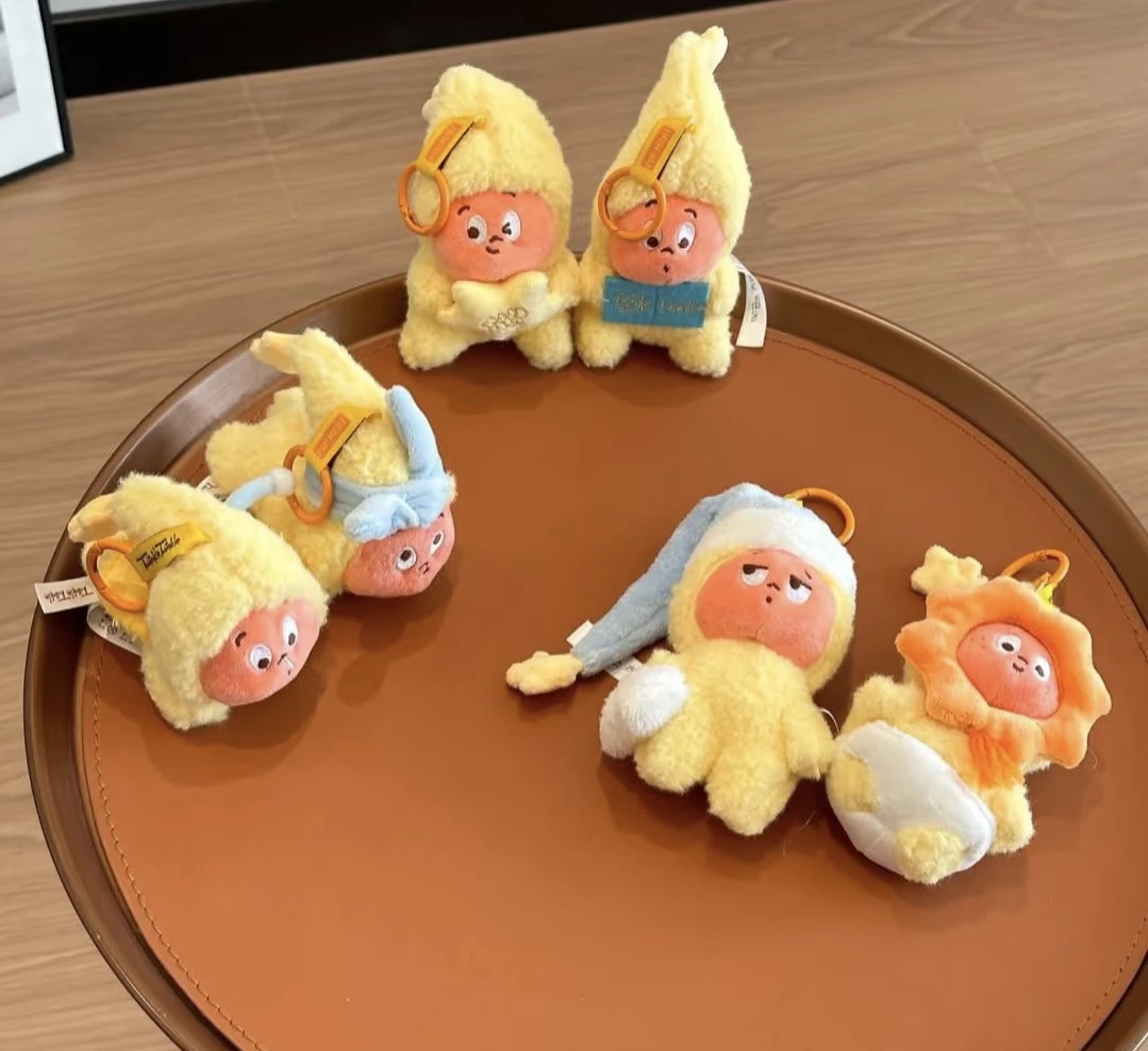 钥匙扣公仔礼物可爱款星星人