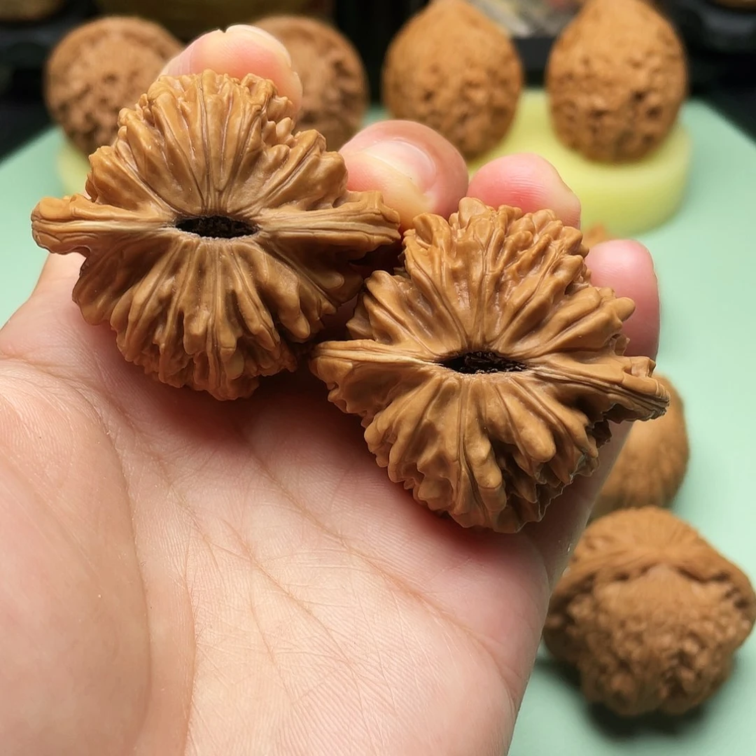 文玩核桃吊坠四座楼45