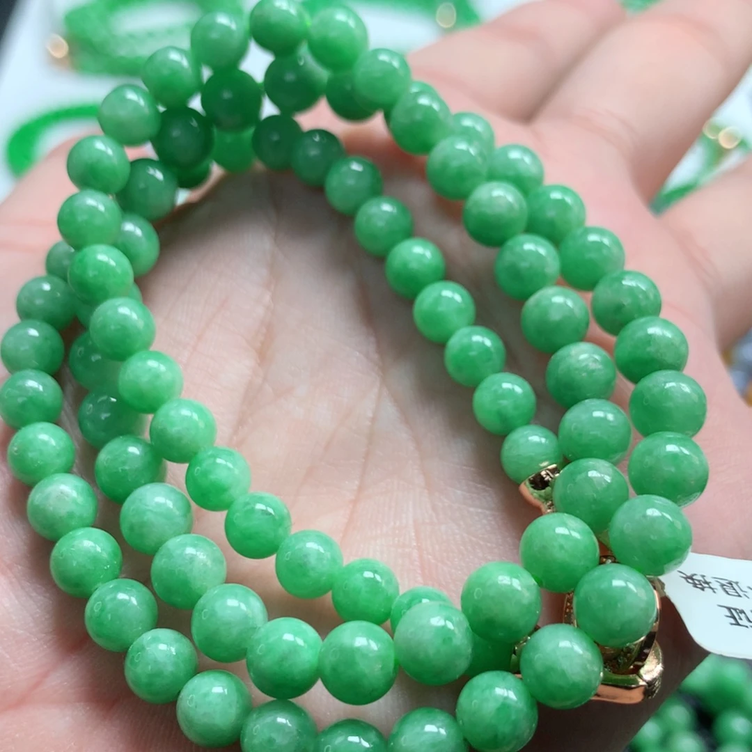翡翠未镶嵌手链翡翠