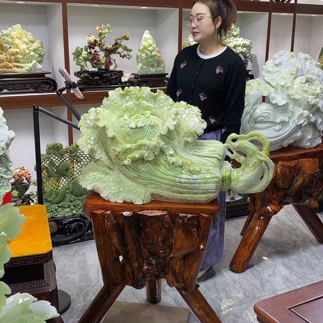 ****白玉山水摆件 玄关摆件