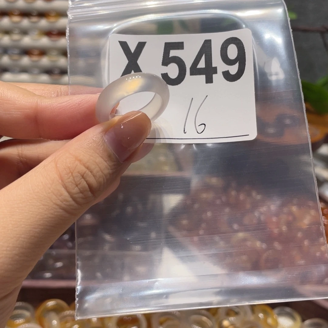 玛瑙/玉髓未镶嵌戒指549