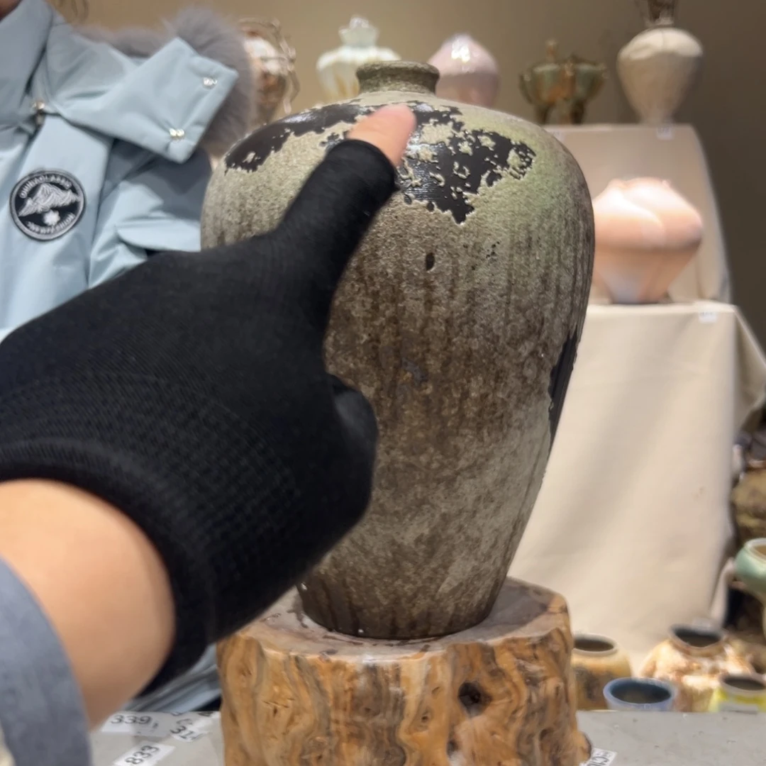 景德镇高温陶瓷花瓶摆件492花瓶摆件