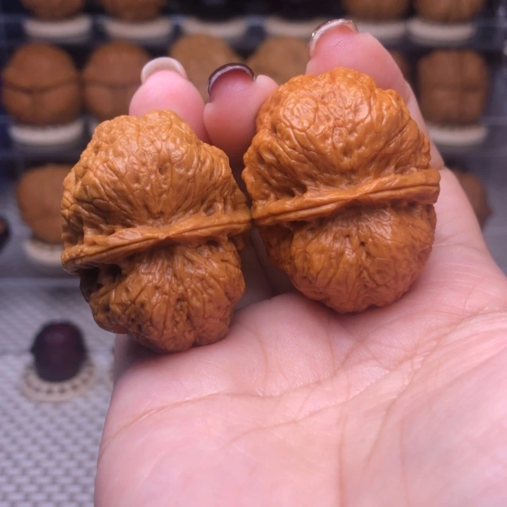 文玩核桃把件67号金貔貅39尺