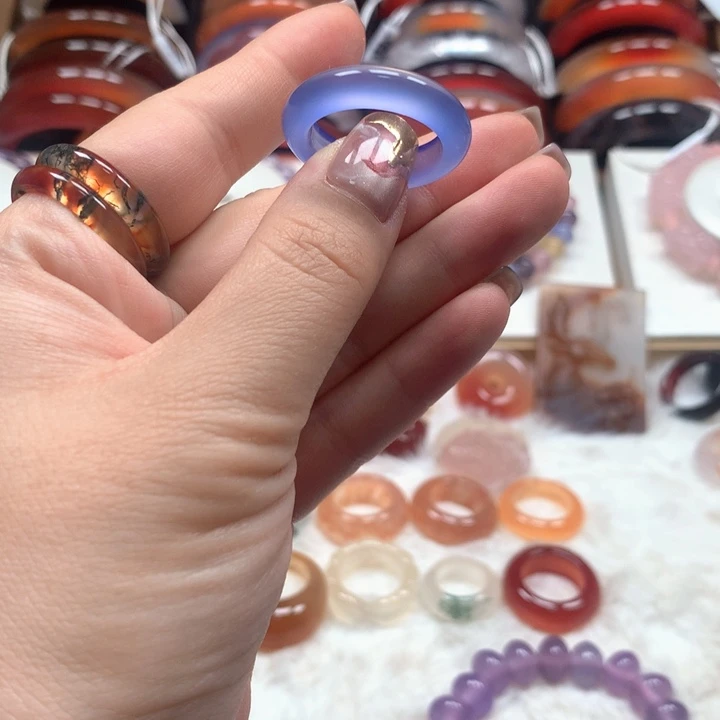 玛瑙/玉髓手链未镶嵌糖**