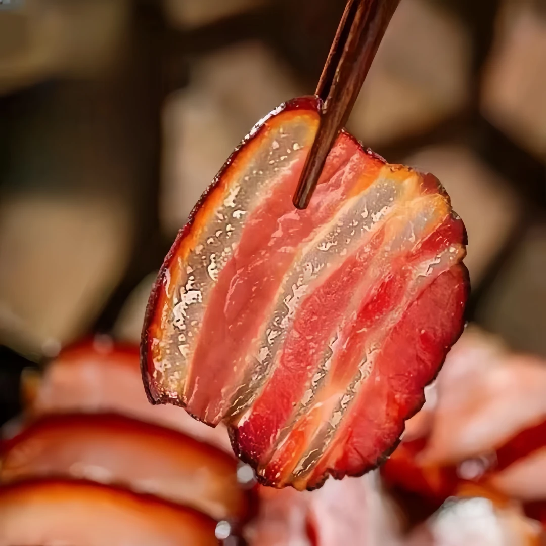 农家土猪后腿腊肉