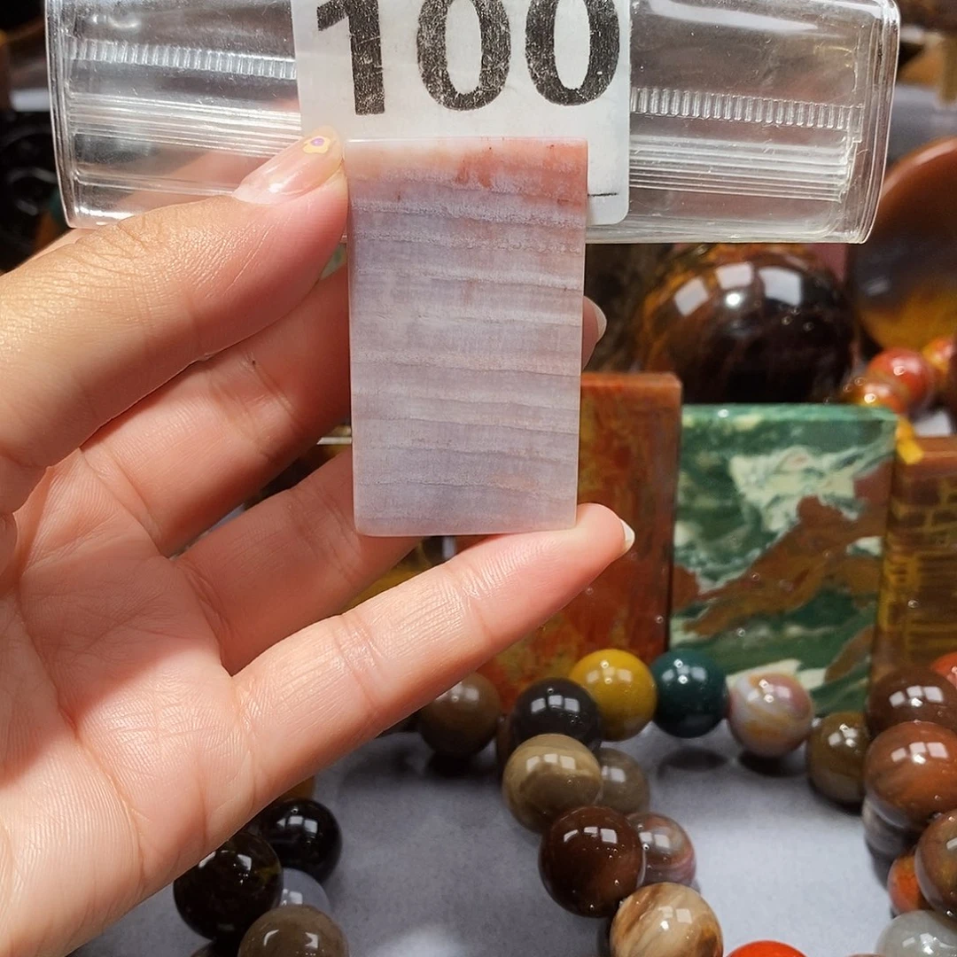 硅化玉天然北票硅化玉吊坠未镶嵌