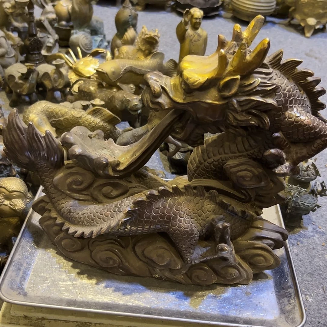 祝***！黄铜摆件，文房摆件工艺品