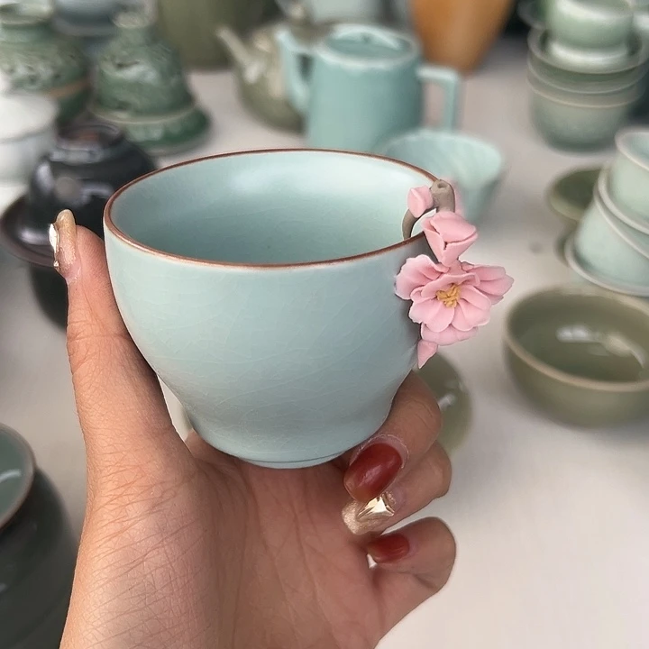 小米茶器龙泉青瓷