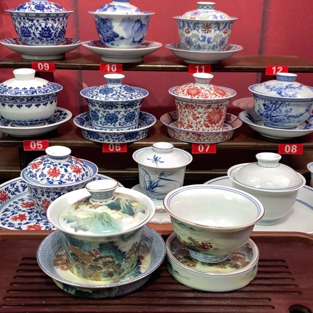 景德镇陶瓷三件套