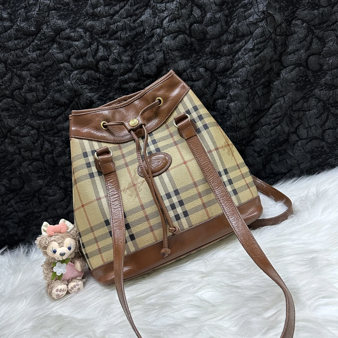 95新 BURBERRY/博柏利 大喜/博柏利中号单肩包双肩包