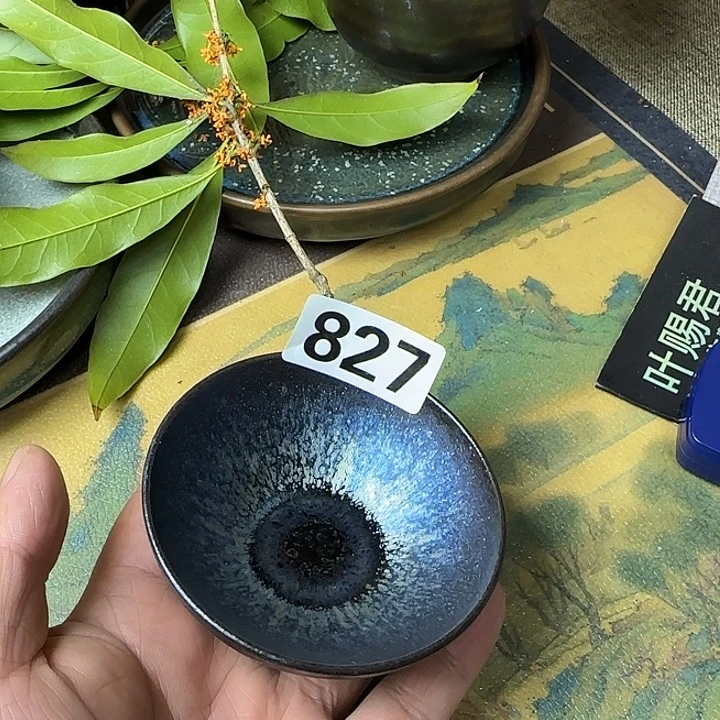 茶盏建盏杯主人杯龙窑柴烧