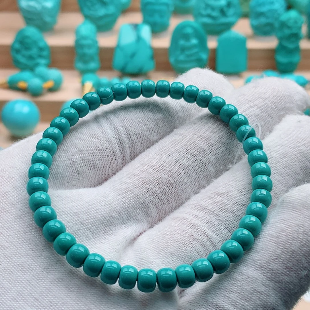 绿松石未镶嵌单圈