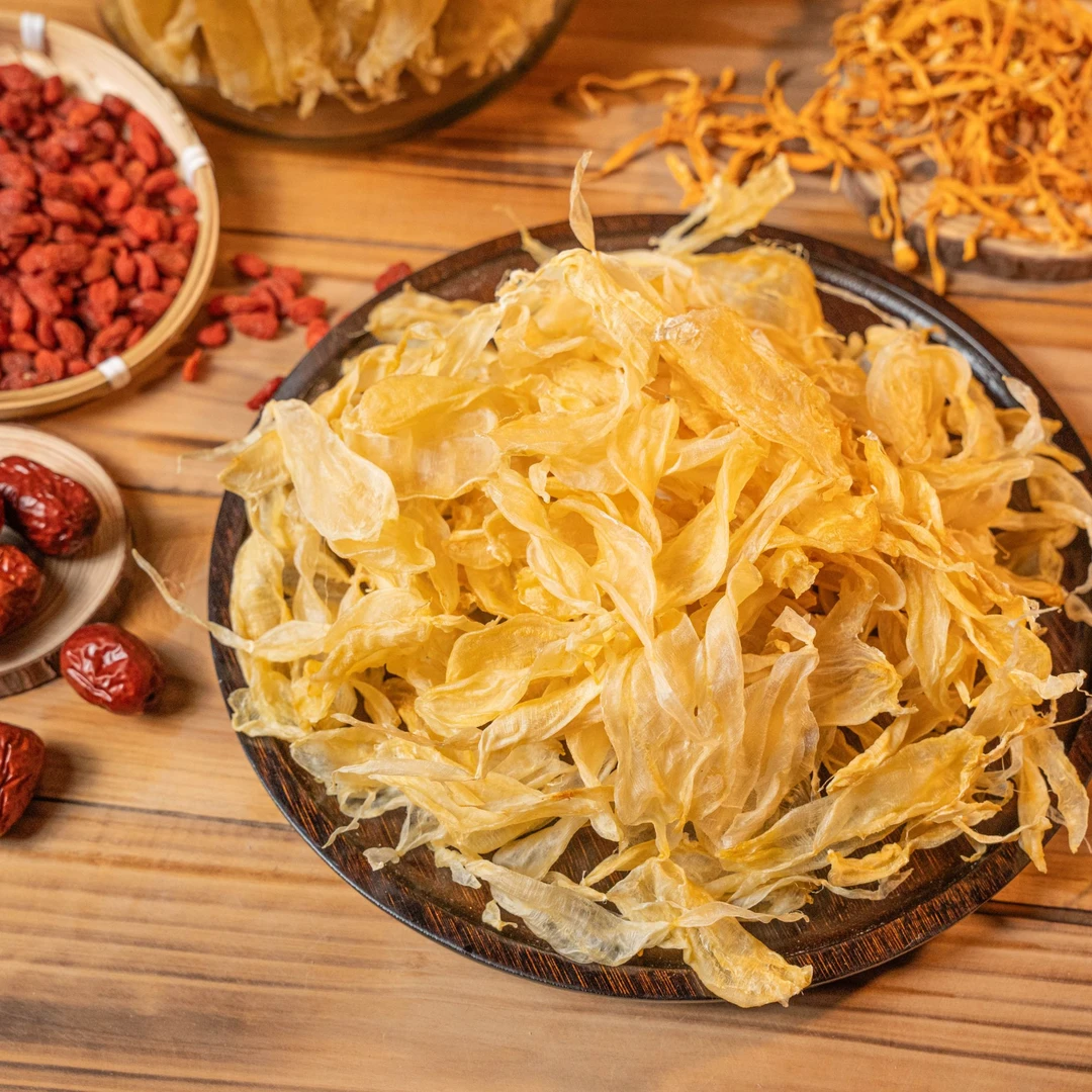 550头竹叶胶干货花胶滋补品女人胶养颜增强抵抗力产后术后修复胶